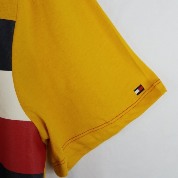 Tommy Hilfiger Stitched Lettering Tee - Picture 4 of 5